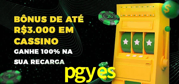 pgyes melhor bônus de depósito